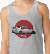 Camiseta de tirantes Impreza STI (blanco)