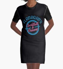 Vestido camiseta Cócteles y sueños de Flanagan
