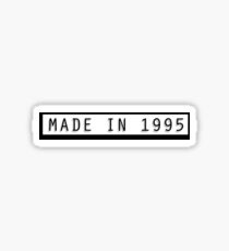 Made in 1995 Sticker