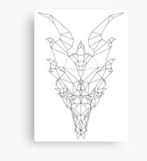 Geometric Dragon Canvas Print