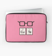 Cute chemical Element Nerd Glasses Rwp34 Laptop Sleeve