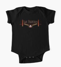 San Francisco Baseball One Piece - Short Sleeve