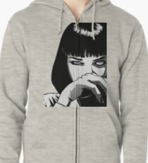 Pulp Fiction Mia Zipped Hoodie