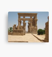 Philae Temple Egypt Canvas Print
