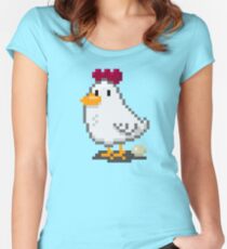 Pixel Chickens Women's Fitted Scoop T-Shirt