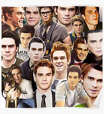 kj apa collage Poster