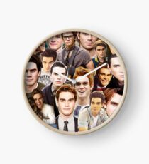 kj apa collage Clock