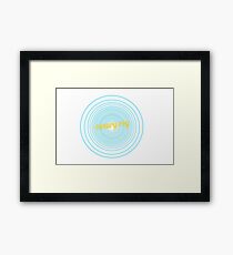 Canary Cry Framed Print