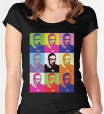 Notorious RBG Superstar Women's Fitted Scoop T-Shirt