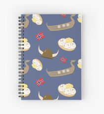 Disney Norwegen Muster Spiralblock