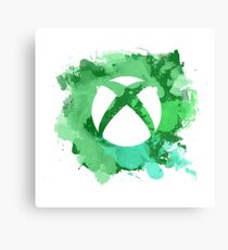 Xbox watercolor Canvas Print