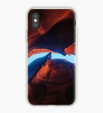 Sandstein abstrakte Texturen in Antelope Canyon iPhone-Hülle & Cover