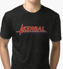 Camiseta de tejido mixto Kerbal Space Proram
