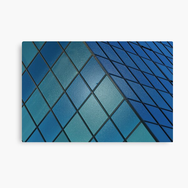 Blue Cube Canvas Print