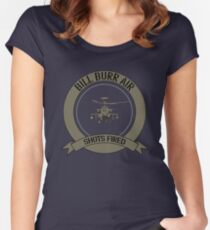 Bill Burr Air Shots Fired Women's Fitted Scoop T-Shirt