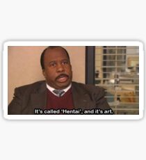 hentai - the office Sticker