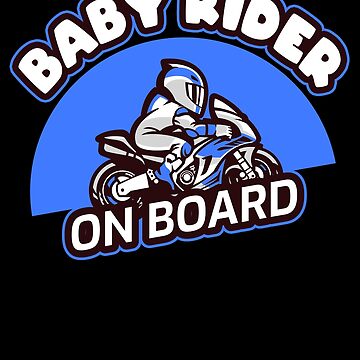 Baby Rider On Board For Baby Riders Sticker by PIXELEVOLUTION