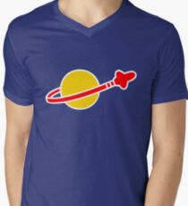 LEGO Space Man Logo Men's V-Neck T-Shirt