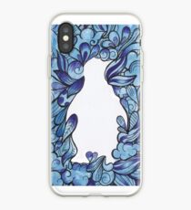 Penguin doodle iPhone Case