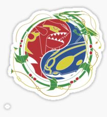 Mega Rayquaza Pokemon Sticker