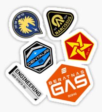 Amos Sticker Set Sticker