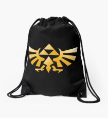 Zelda Triforce Drawstring Bag