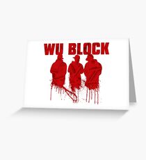 WU BLOCK Greeting Card