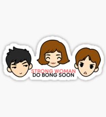 Pegatina Mujer fuerte hacer Bong pronto - dibujos animados