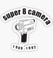 Super 8 Camera Sticker