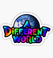 A Different World color Sticker
