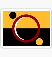 Martian Flag Sticker
