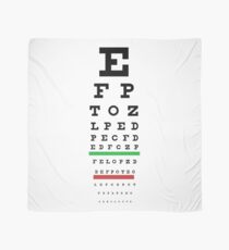 Eye Chart Scarf