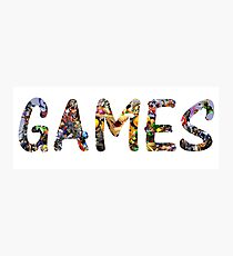 GAMES Photographic Print