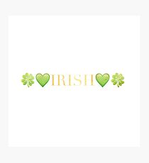 Irish Cup Photographic Print