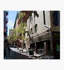 Lanescape Photographic Print
