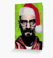 Weihnachten brechen Grußkarte
