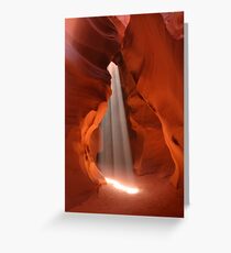 God Beam Greeting Card