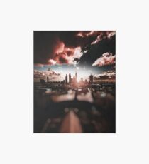 london skyline Art Board