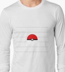 Pokemon Pokeball Long Sleeve T-Shirt