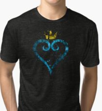 Kingdom Hearts Splatter Tri-blend T-Shirt