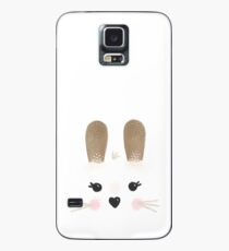 Cute Little Bunny Face Case/Skin for Samsung Galaxy