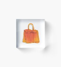 Birkin Bag Acrylic Block