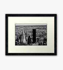 New York cityscape Framed Print