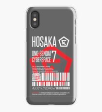 Hosaka Ono-Sendai Cyberspace 7 Label iPhone Case