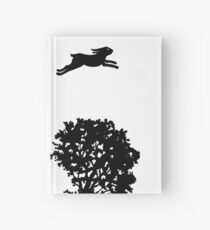 Wolf and Rabbit Forest Silhouettes Hardcover Journal