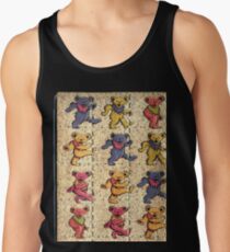 Greatfull Dead Teddy Bears Detail Men's Tank Top