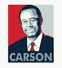 Ben Carson 2016 Photographic Print