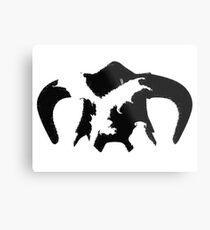 Elder Scrolls V Skyrim Dragonborn Metal Print
