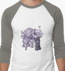 CicadaBlock Monochromatisch Baseballshirt für Männer