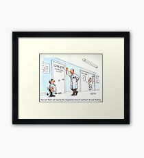 School workshop Framed Print
